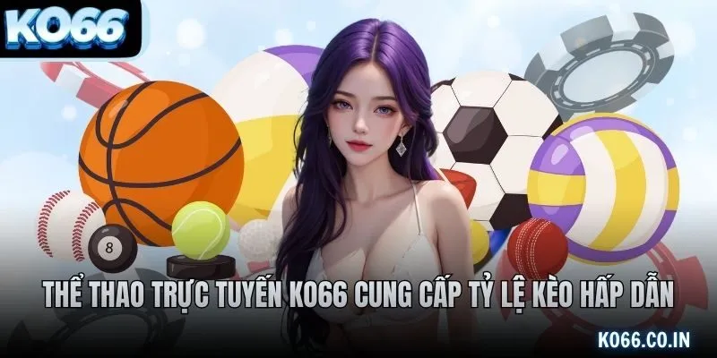 Thể thao trực tuyến KO66 cung cấp tỷ lệ kèo hấp dẫn